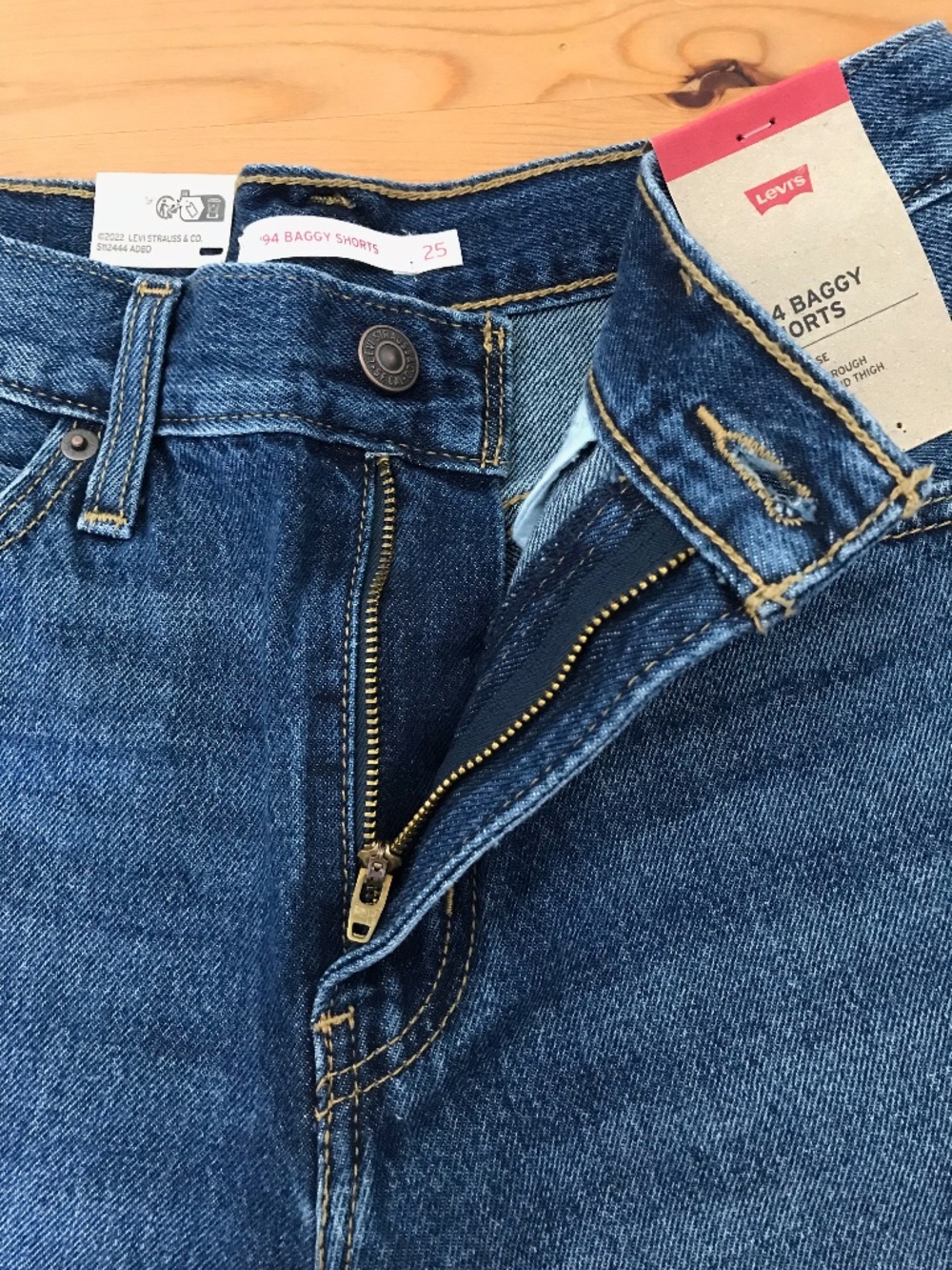 94 BAGGY WIDE LEG WOMEN'S SHORTS - Picture 6 of 7